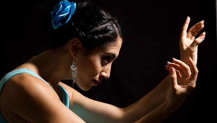 Flamencodanser Blik Og Haender