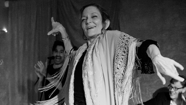Pepita Rophde danser sort hvid billede